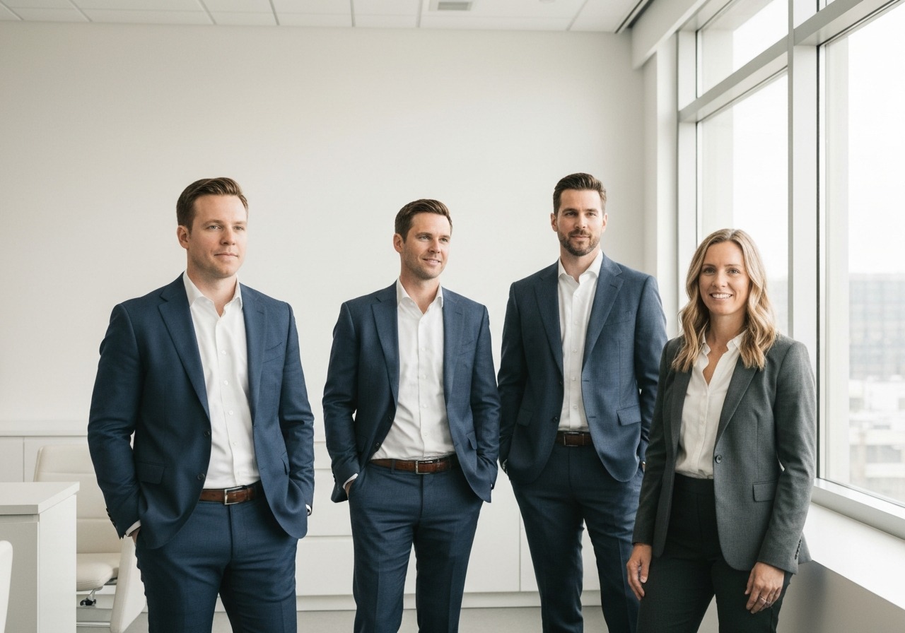Springboard Wealth planning team in modern office